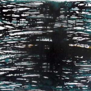 Xandria Noir, 30 x 30 Inch, Acrylic on Canvas,  Abstract Painting, AC-XA-024(EXB-13)